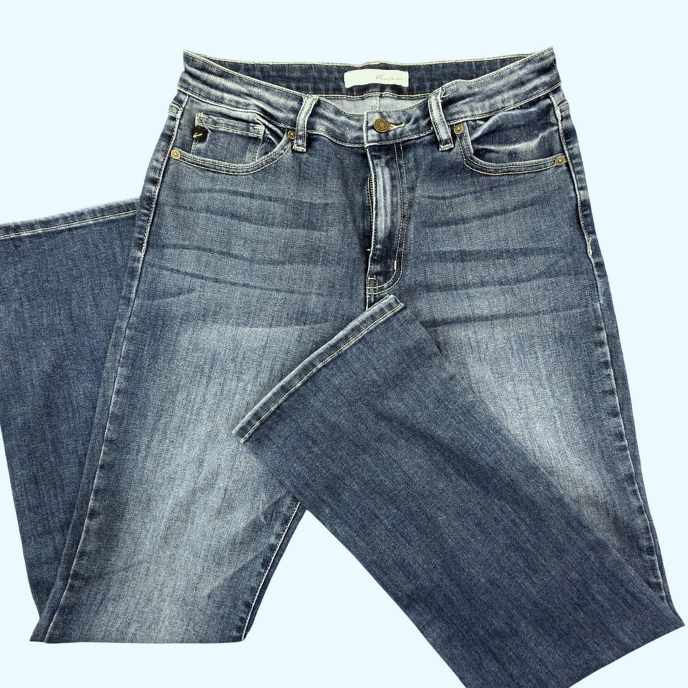 KanCan Los Angeles Women Bootcut Jeans Medium Wash Stretch BT1071TC-2 Size 29